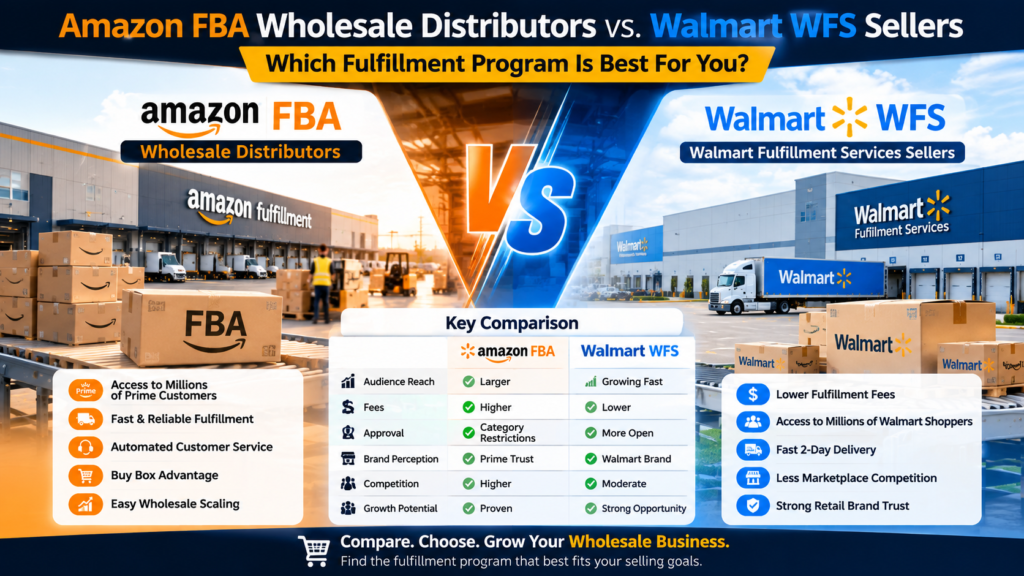 Amazon FBA Wholesale Distributors – Trusted Wholesale Suppliers