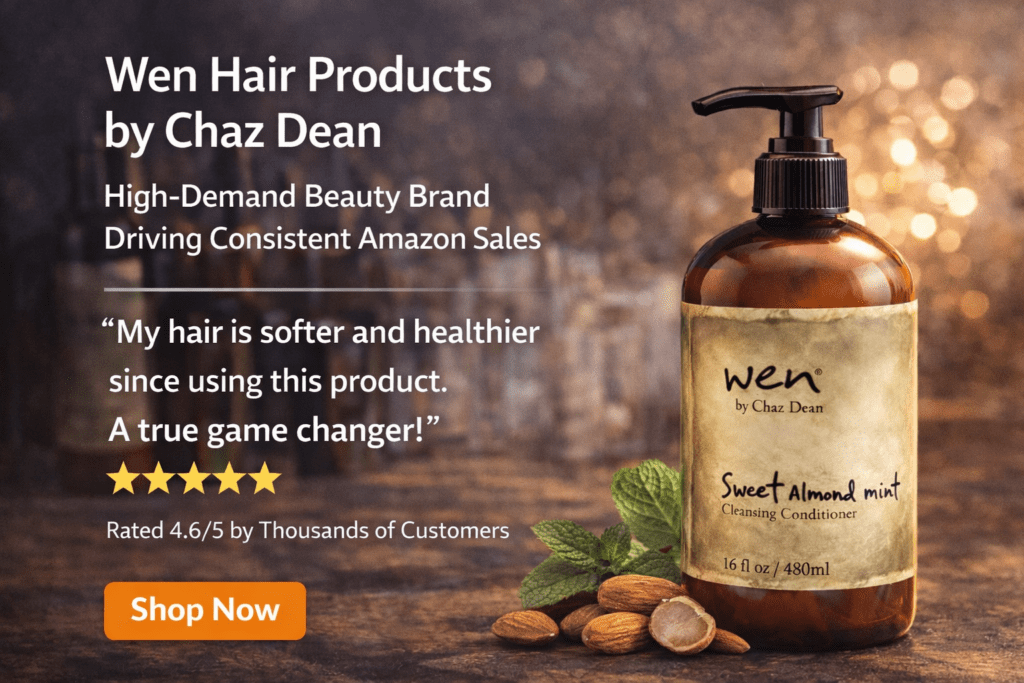 Wen Hair Products by Chaz Dean Sweet Almond Mint 16oz cleansing conditioner