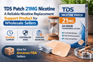 TDS customer care 21MG nicotine transdermal patch for 24 hour nicotine replacement