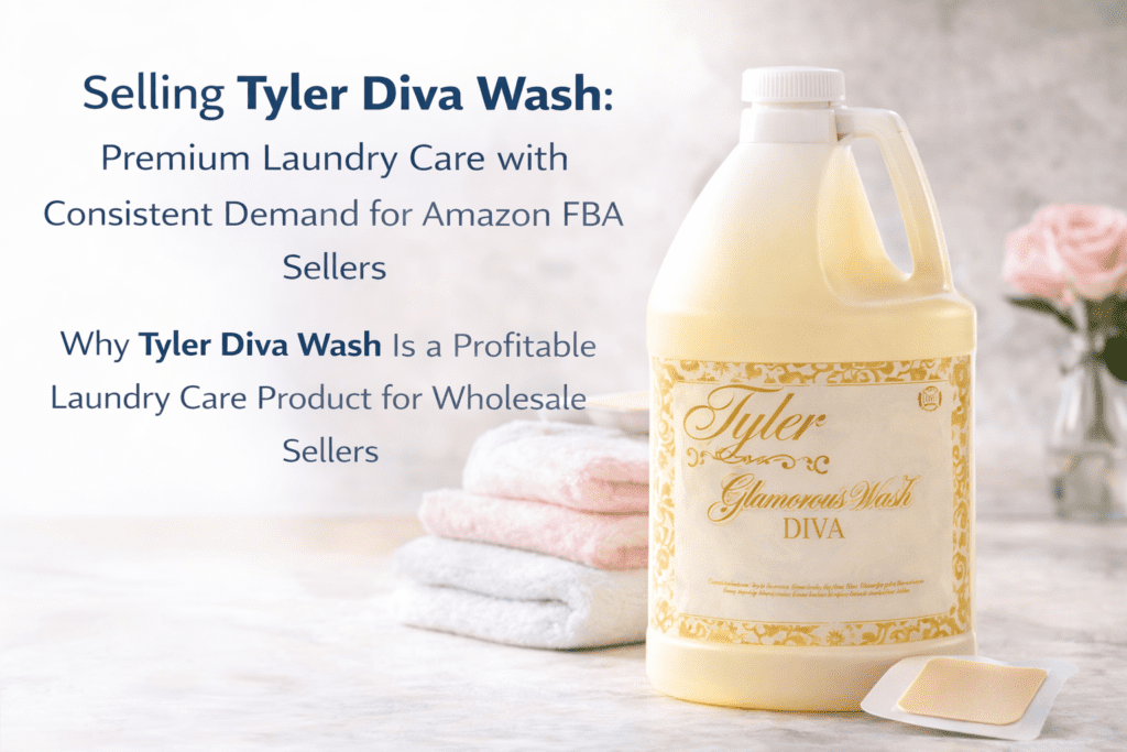 Tyler Diva Wash laundry detergent gallon premium formula