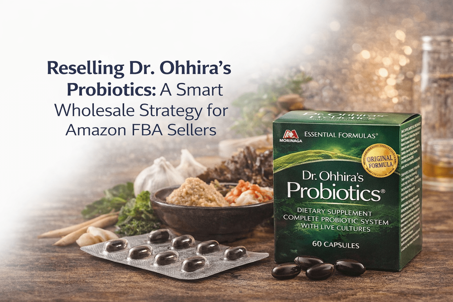 Dr Ohhira’s Probiotics Original Formula 100 capsules fermented supplement