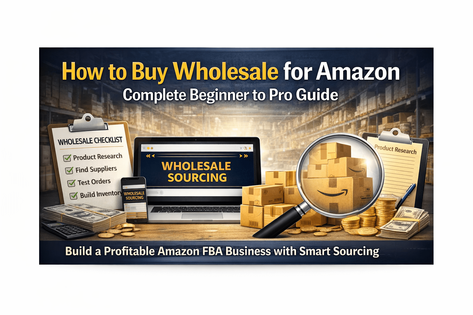 how to buy wholesale products for amazon FBA sellers