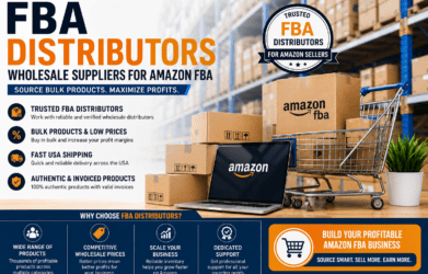 FBA distributors and wholesale suppliers for Amazon FBA products in USA