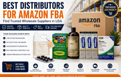 Best distributors for Amazon FBA with wholesale products and USA suppliers