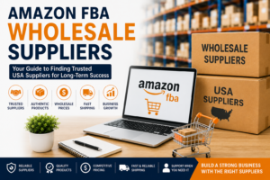 Amazon FBA wholesale suppliers helping Amazon sellers source wholesale products from trusted USA distributors