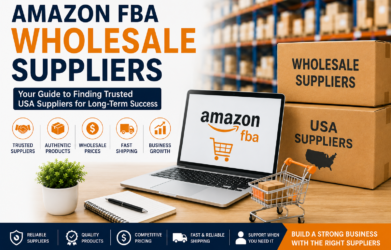 Amazon FBA wholesale suppliers helping Amazon sellers source wholesale products from trusted USA distributors