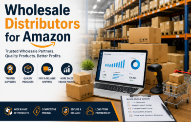 Wholesale Distributors for Amazon helping Amazon FBA sellers source authentic wholesale products from trusted USA suppliers