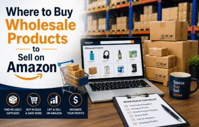 where to buy wholesale products to sell on amazon with Trusted Amazon FBA Suppliers